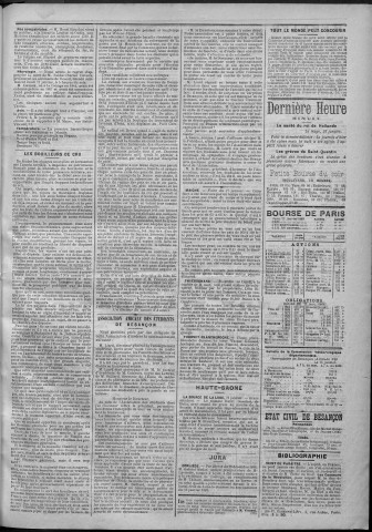 24/01/1889 - La Franche-Comté : journal politique de la région de l'Est