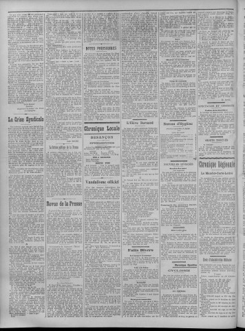 24/07/1911 - La Dépêche républicaine de Franche-Comté [Texte imprimé]