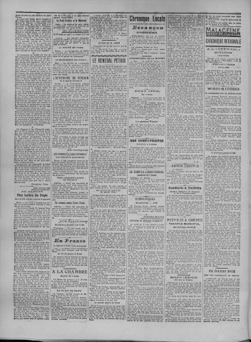 08/03/1916 - La Dépêche républicaine de Franche-Comté [Texte imprimé]
