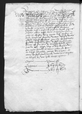 Comptes de la Ville de Besançon, recettes et dépenses, Compte de Pierre de Chaffoy (1er janvier - 31 décembre 1520)