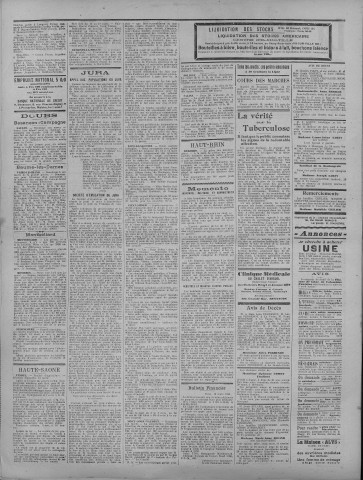 19/03/1920 - La Dépêche républicaine de Franche-Comté [Texte imprimé]