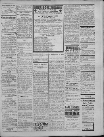 11/06/1922 - La Dépêche républicaine de Franche-Comté [Texte imprimé]