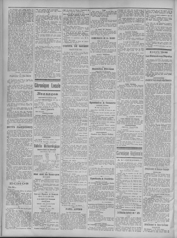 10/06/1914 - La Dépêche républicaine de Franche-Comté [Texte imprimé]