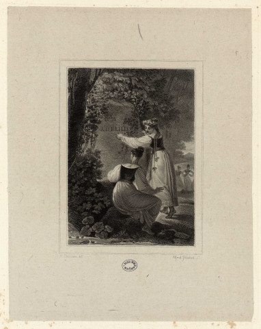 Monument à la mémoire de J. Delille [image fixe] / A. Desenne. delt, Alfred Johannot sc , 1785/1837