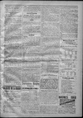 21/11/1887 - La Franche-Comté : journal politique de la région de l'Est