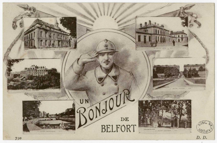 Belfort (cartes souvenir) (F-90, cartes postales)