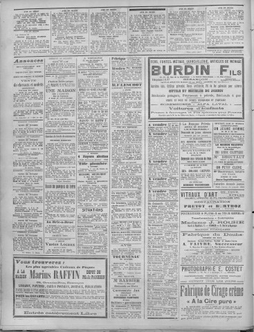 13/04/1919 - La Dépêche républicaine de Franche-Comté [Texte imprimé]