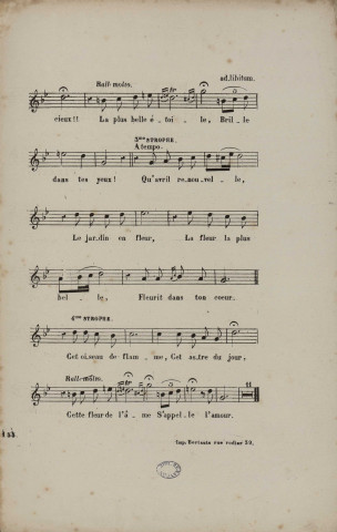 Ruy Blas, chant des lavandières [Musique imprimée] : chanté par Mlle Belgirard dans le drame de Victor Hugo au théâtre de l'Odéon /