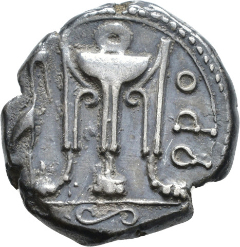 880.18.6 - pièce de monnaie ; didrachme