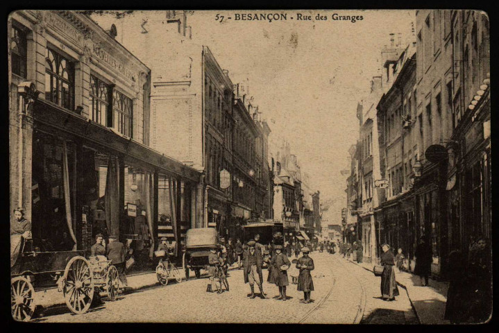 Besançon - Rue des Granges [image fixe]