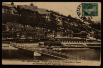 Besançon - Besançon - Faubourg Rivotte - Passerelle et du chemin de Fer Régional. [image fixe] , Besançon : Phototypie artistique de l'Est C. Lardier, Besançon (Doubs), 1904/1914
