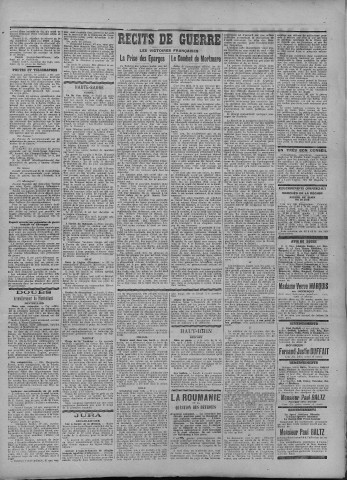 29/04/1915 - La Dépêche républicaine de Franche-Comté [Texte imprimé]