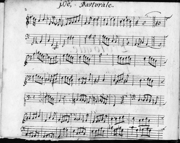 Issé. Pastorale / musique d'André Cardinal Destouches ; livret d'Antoine Houdar de La Motte