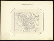Carte du département de la Haute-Saône . 10 lieues communes de France de 2283 toises. [Document cartographique] , Besançon : impr. lith. de Valluet, 1840