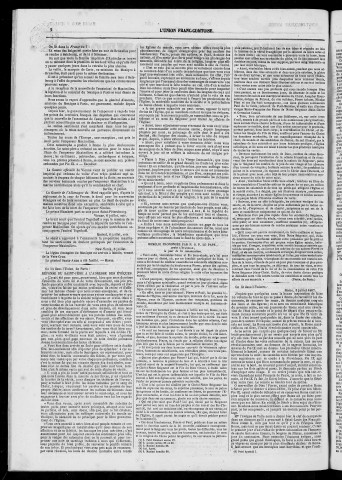 09/07/1867 - L'Union franc-comtoise [Texte imprimé]