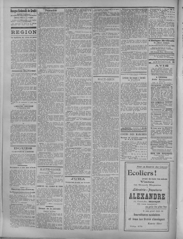 29/09/1919 - La Dépêche républicaine de Franche-Comté [Texte imprimé]
