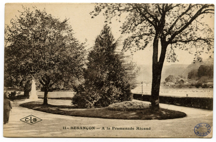 Besançon. A la Promenade Micaud [image fixe] , Besançon : C. L. B., 1914/1930