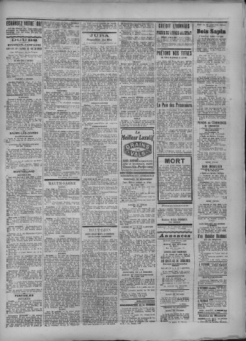 11/06/1916 - La Dépêche républicaine de Franche-Comté [Texte imprimé]
