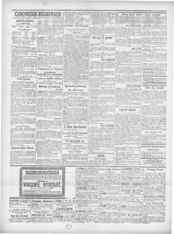 23/05/1919 - Le petit comtois [Texte imprimé] : journal républicain démocratique quotidien
