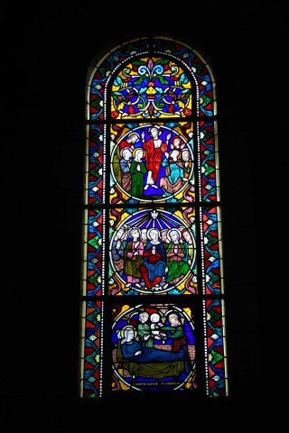 Épisodes de la vie de la Vierge côté sud