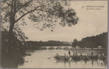 Besançon-les-Bains - Le Doubs à Canot [image fixe] , 1909/1910