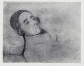 Jouffroy sur son lit de mort [image fixe] / dessin de Jean Gigoux  : , 1900/1999
