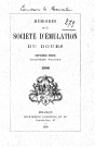 01/01/1898 - Mémoires de la Société d'émulation du Doubs [Texte imprimé]