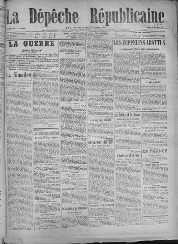 23/10/1917 - La Dépêche républicaine de Franche-Comté [Texte imprimé]