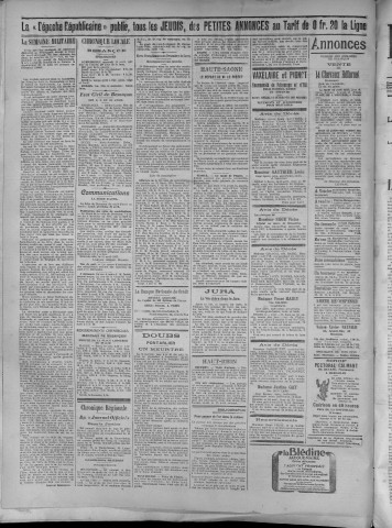 11/04/1917 - La Dépêche républicaine de Franche-Comté [Texte imprimé]