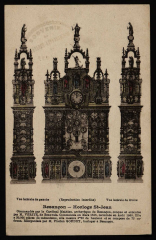 Besançon - Horloge St-Jean [image fixe] , Besançon : Edit. L. Gaillard-Prêtre &#8211; Besançon, 1918