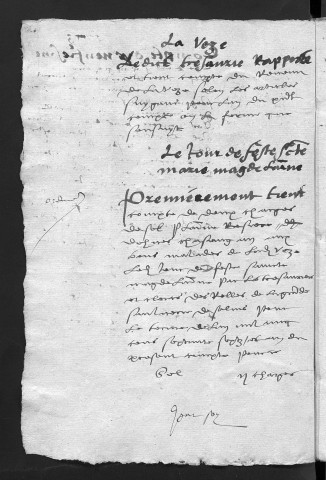 Comptes de la Ville de Besançon, recettes et dépenses, Compte de Jehan Grégoire (1er juin 1577 - 31 mai 1578) (double du précédent)