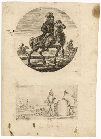 Turc à cheval [image fixe] / S.D. Bella F. , 1610/1664