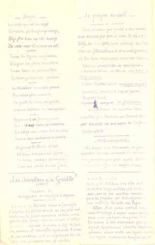 L'Argonnaute [Texte imprimé] : Magazine de la tranchée : Humoristique et littéraire