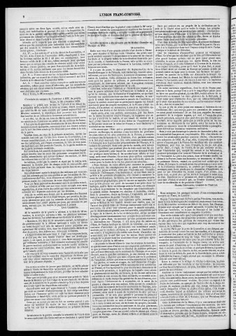 01/12/1870 - L'Union franc-comtoise [Texte imprimé]