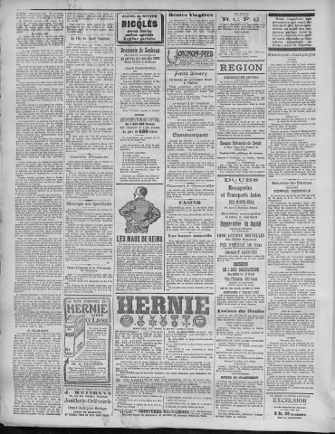 04/07/1921 - La Dépêche républicaine de Franche-Comté [Texte imprimé]