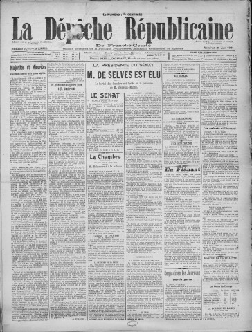20/06/1924 - La Dépêche républicaine de Franche-Comté [Texte imprimé]