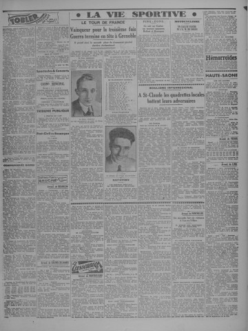 05/07/1933 - Le petit comtois [Texte imprimé] : journal républicain démocratique quotidien