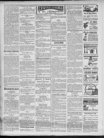 13/02/1931 - La Dépêche républicaine de Franche-Comté [Texte imprimé]