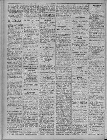 18/09/1907 - La Dépêche républicaine de Franche-Comté [Texte imprimé]