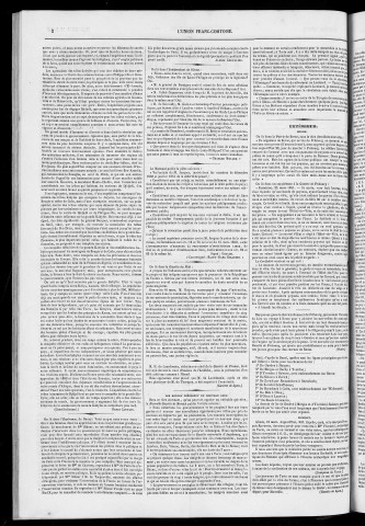 26/03/1851 - L'Union franc-comtoise [Texte imprimé]