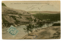 Besançon - Le Doubs et le Pont du chemin de fer de Morteau [image fixe] , 1904/1906