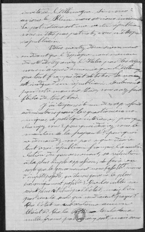 Ms 2965 (tome XXIV) - Lettres adressées à P.-J. Proudhon : Picard à Quetin