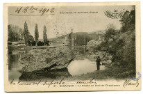Besançon - Le Doubs au pied de Chaudanne [image fixe] , Besançon : Teulet, éditeur, 1901/1902