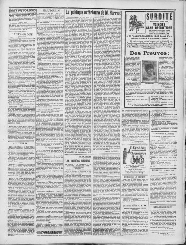 07/06/1924 - La Dépêche républicaine de Franche-Comté [Texte imprimé]