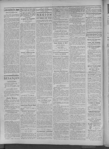 08/03/1918 - La Dépêche républicaine de Franche-Comté [Texte imprimé]