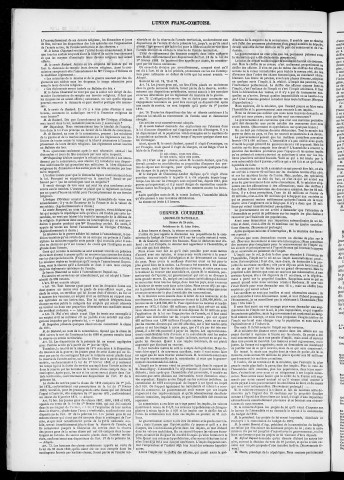 25/06/1872 - L'Union franc-comtoise [Texte imprimé]