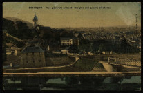 Besançon - Vue générale prise de Bregille (les quatre clochers) [image fixe] , Besançon : J. Liard. édit., 1904/1907