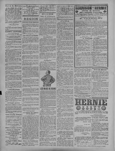 01/08/1920 - La Dépêche républicaine de Franche-Comté [Texte imprimé]