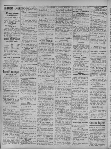 24/07/1914 - La Dépêche républicaine de Franche-Comté [Texte imprimé]