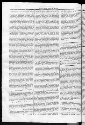 06/12/1833 - Le Patriote franc-comtois
